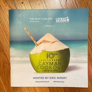 CAYMAN cookout program / brochure - 10th Anniversary - 2018